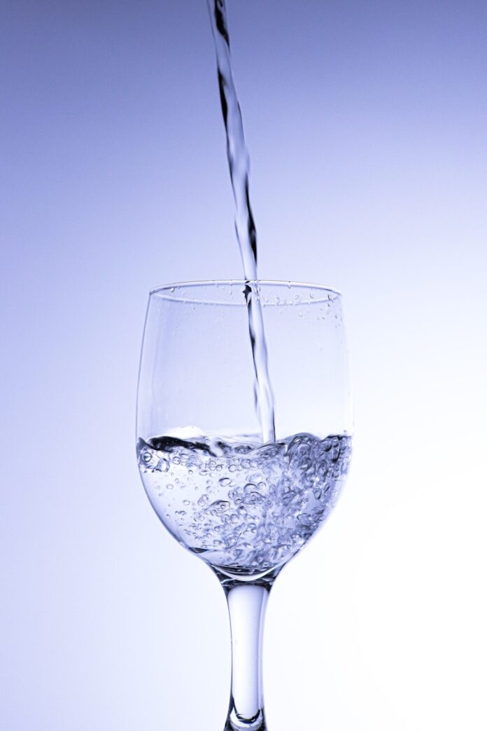 Photo by Michael Ungacta clear wine glass with water